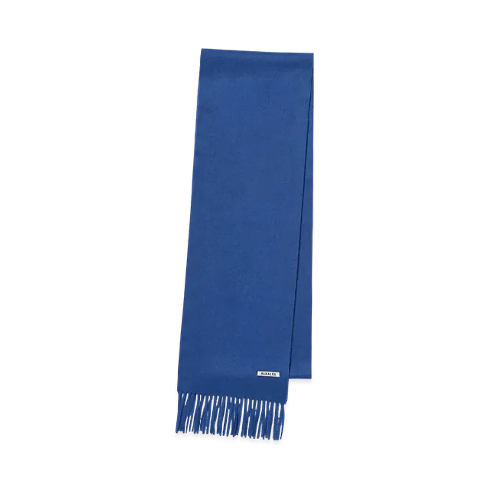 AURALEE Baby Cashmere Long Stole "Royal Blue"