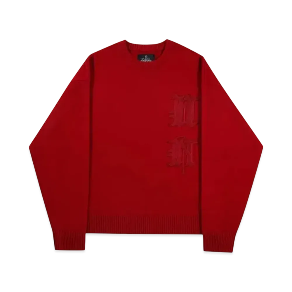 Unknown London Signature Knit Crew "Red"