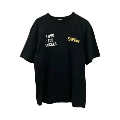 SAPEur Love For Locals Tokyo Tee "Black"