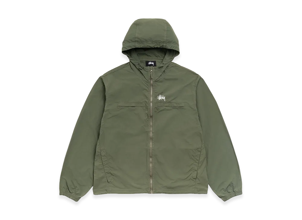 Stussy Lightweight Hooded Jacket "Olive"