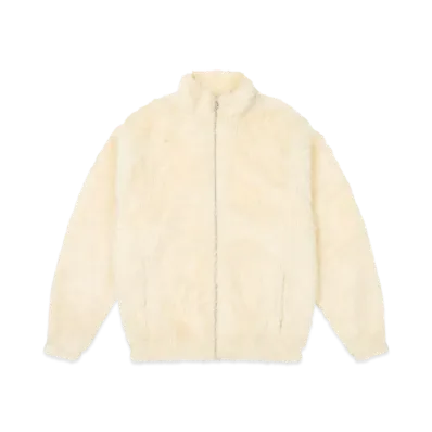 PALACE Furry Zip Funnel "White"