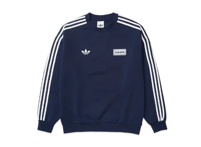 adidas x Oasis Tour Oversized Crew "Night Indigo"