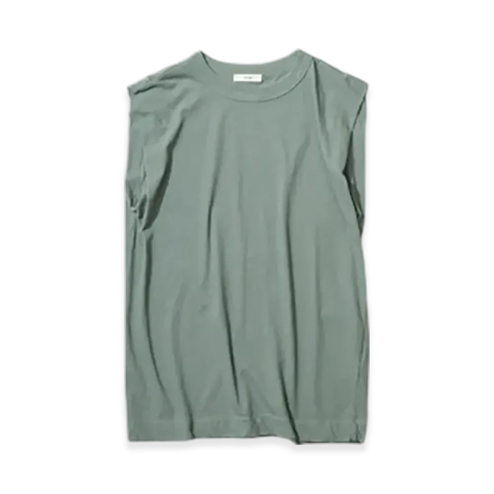 ATON Fresca Single Jersey Tank Top "Green"