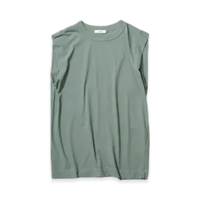 ATON Fresca Single Jersey Tank Top "Green"