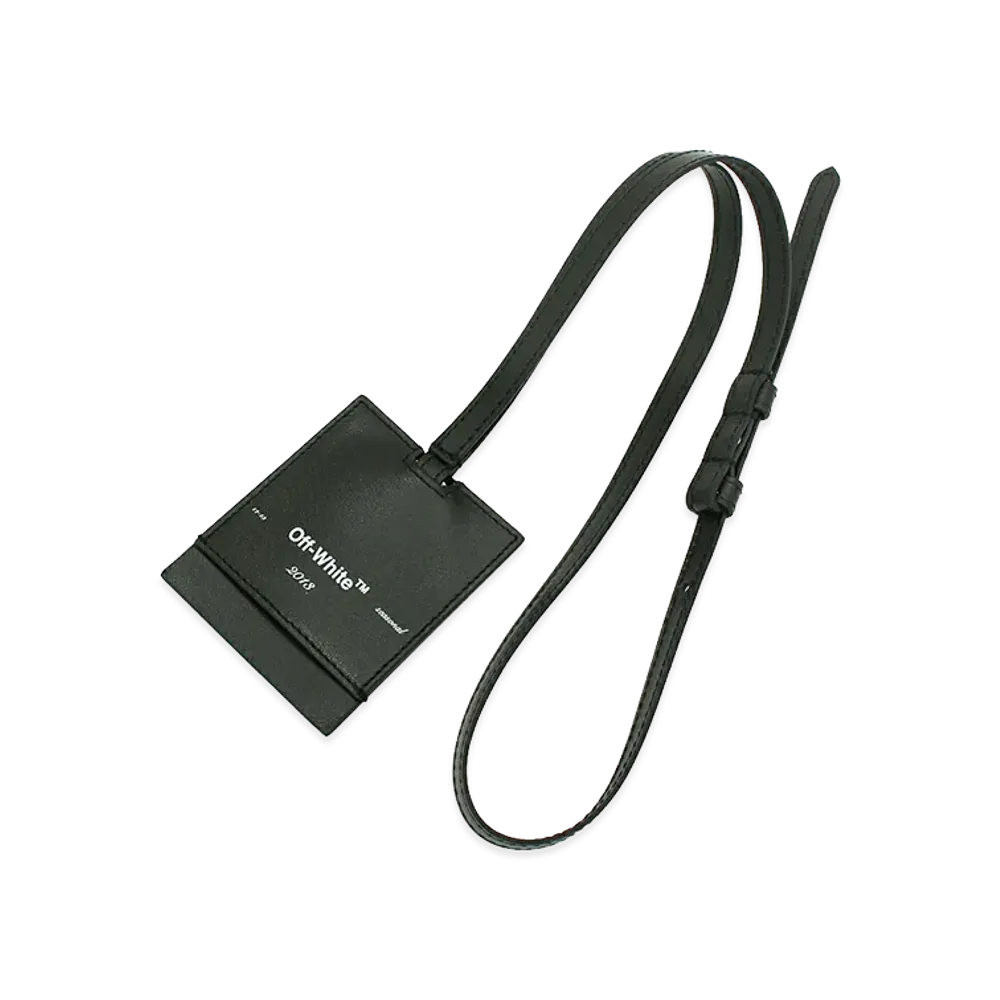 Off-White Seasonal Logo Neck Keyholder "Black/White"