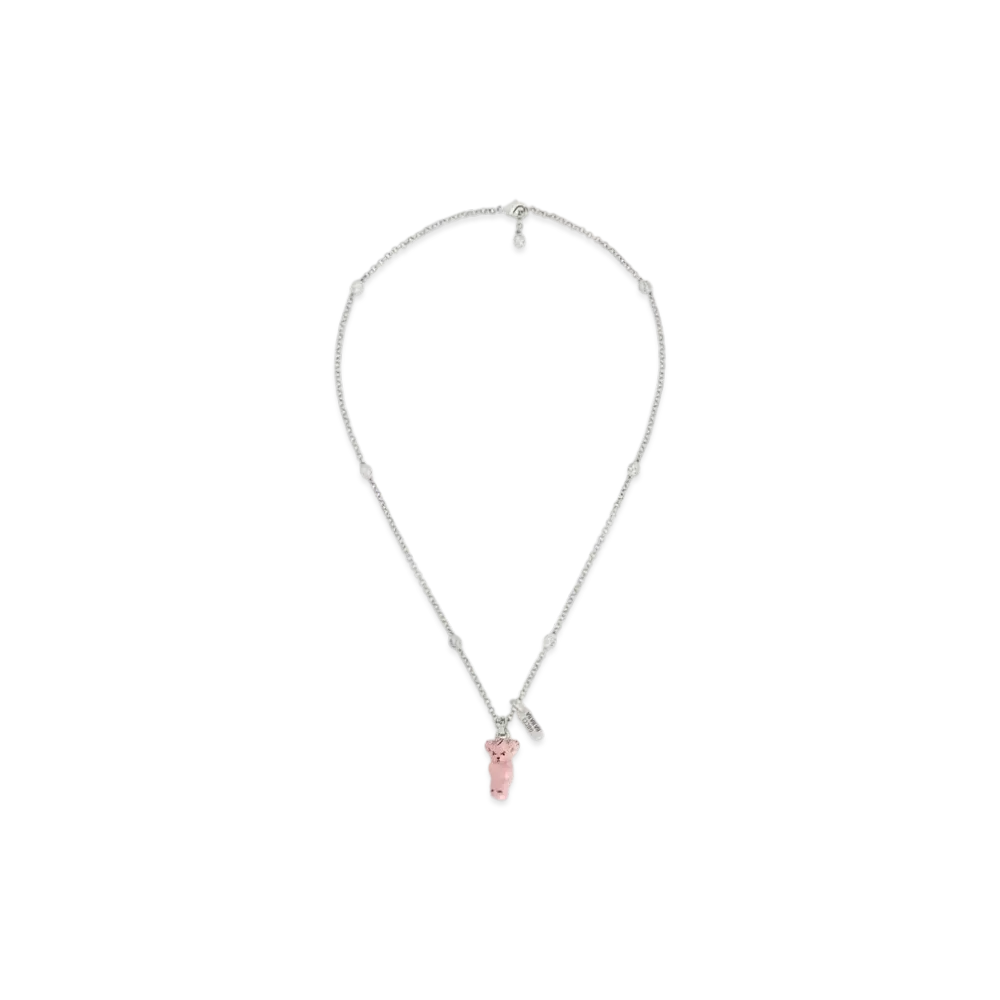 GUCCI HA HA HA Necklace with Pendant "Silver"