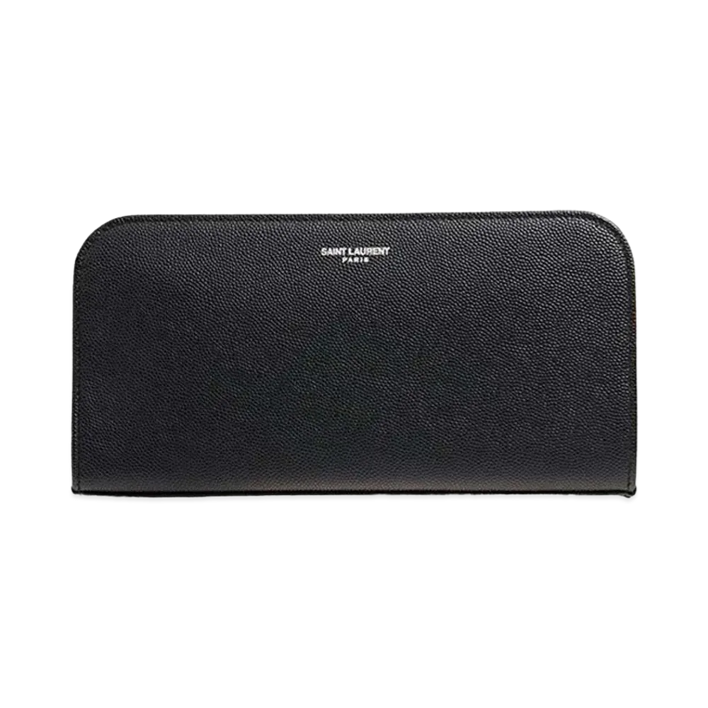 Saint Laurent Classic Full Zip Wallet "Black"