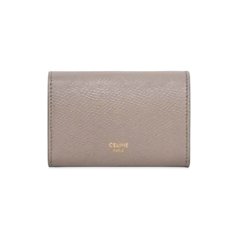 CELINE Business Card Holder in Grained Calfskin "Pure"