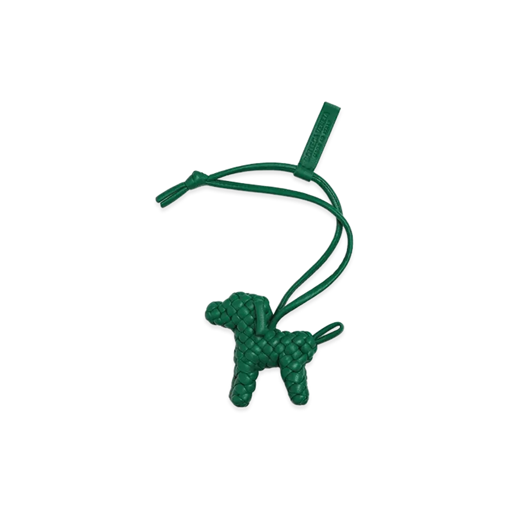 Bottega Veneta Dog Charm "Jungle"
