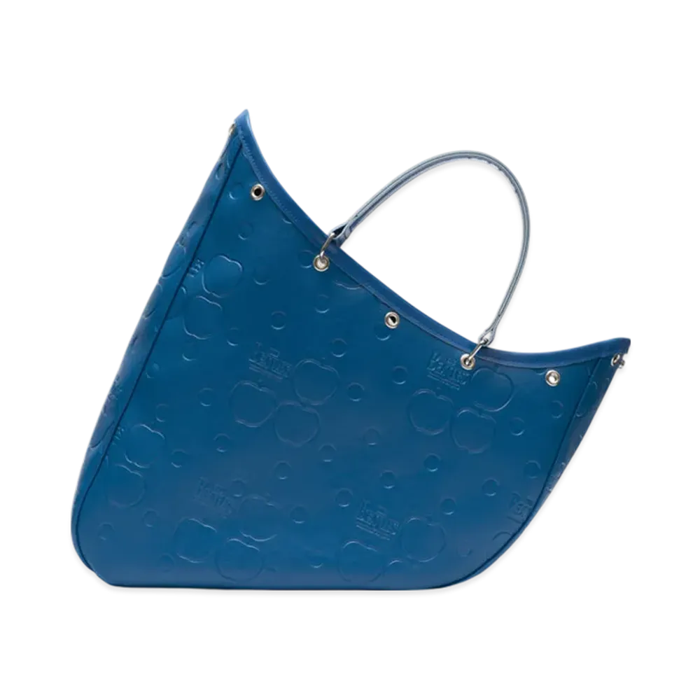 COMME des GARCONS x The Beatles Embossed Coloured Boat Bag Large "Blue"