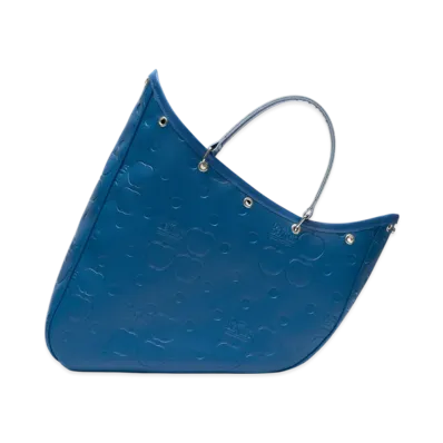 COMME des GARCONS x The Beatles Embossed Coloured Boat Bag Large "Blue"