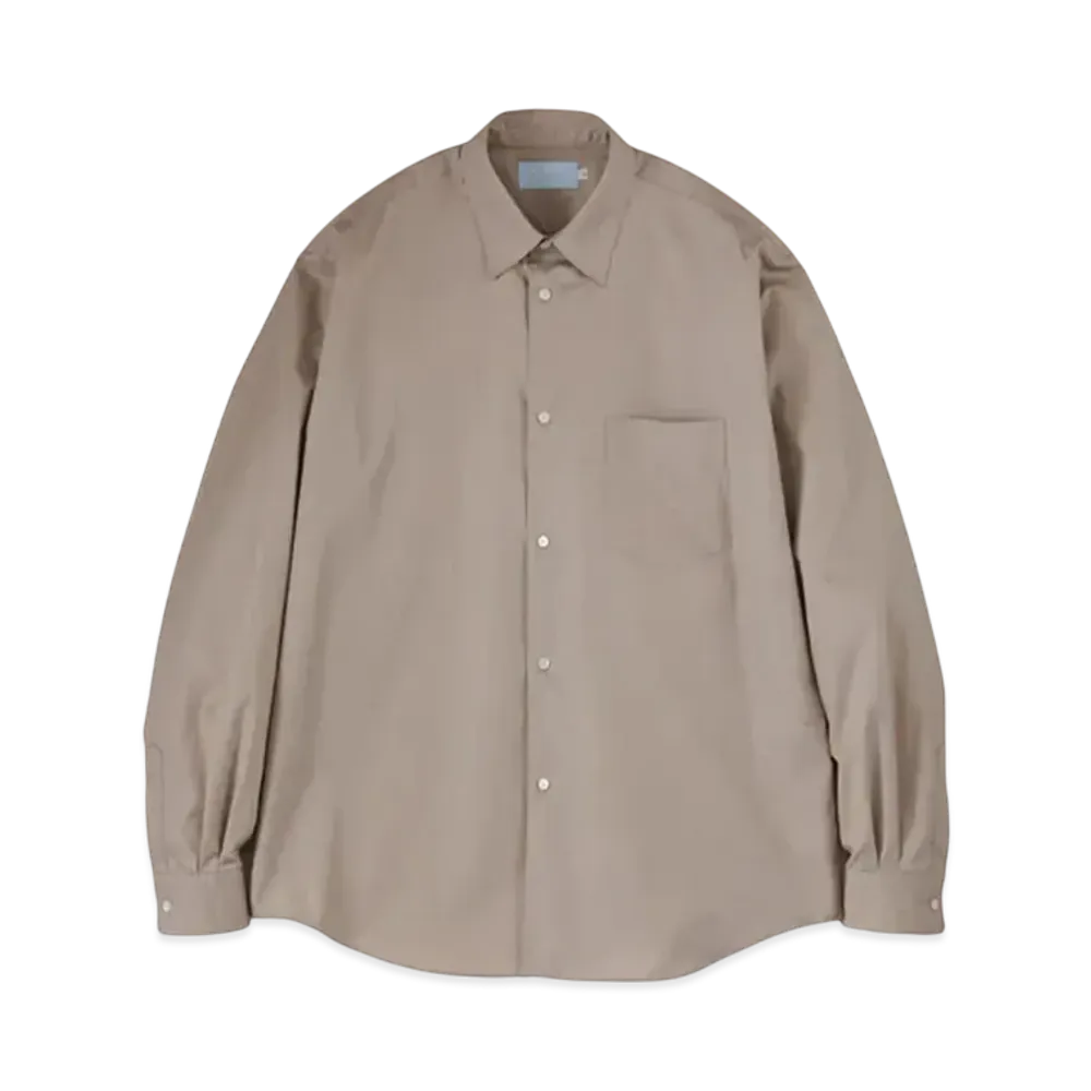 Graphpaper Alumo For Gp Regular Collar Shirt "Beigh"