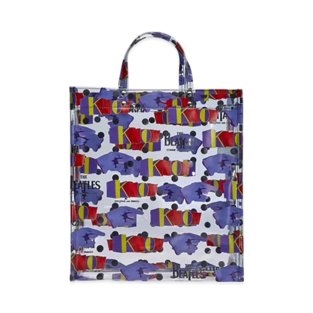 COMME des GARCONS x The Beatles Printed Pvc Bag Clear "Multi"