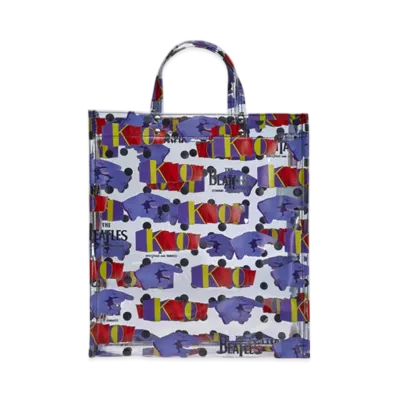 COMME des GARCONS x The Beatles Printed Pvc Bag Clear "Multi"