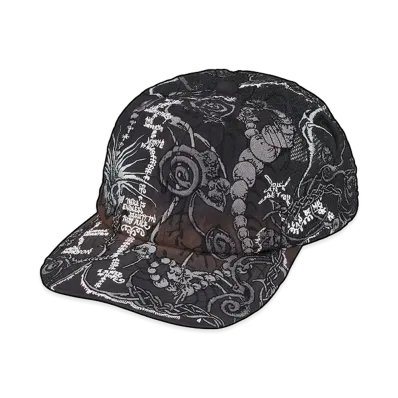 Supreme Wombat Embroidered Mesh Back 6-Panel "Black"