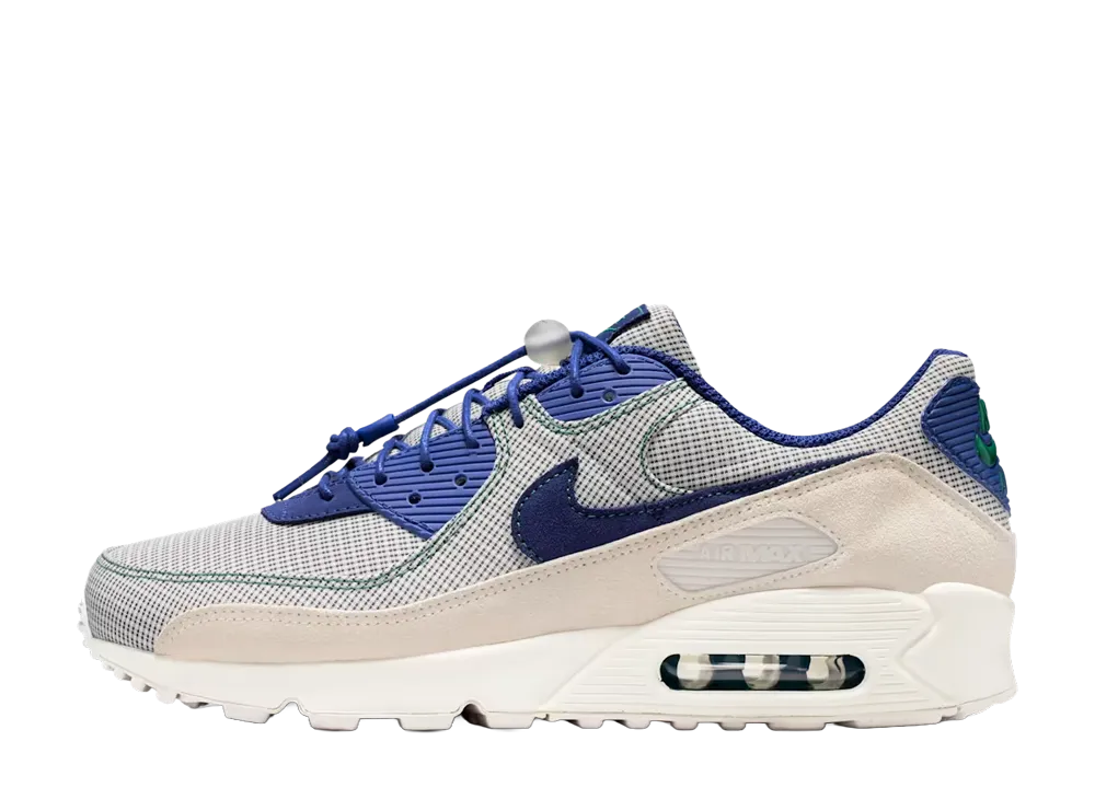 ナイキ エアマックス90 "ココナッツミルク/ディープロイヤルブルー"