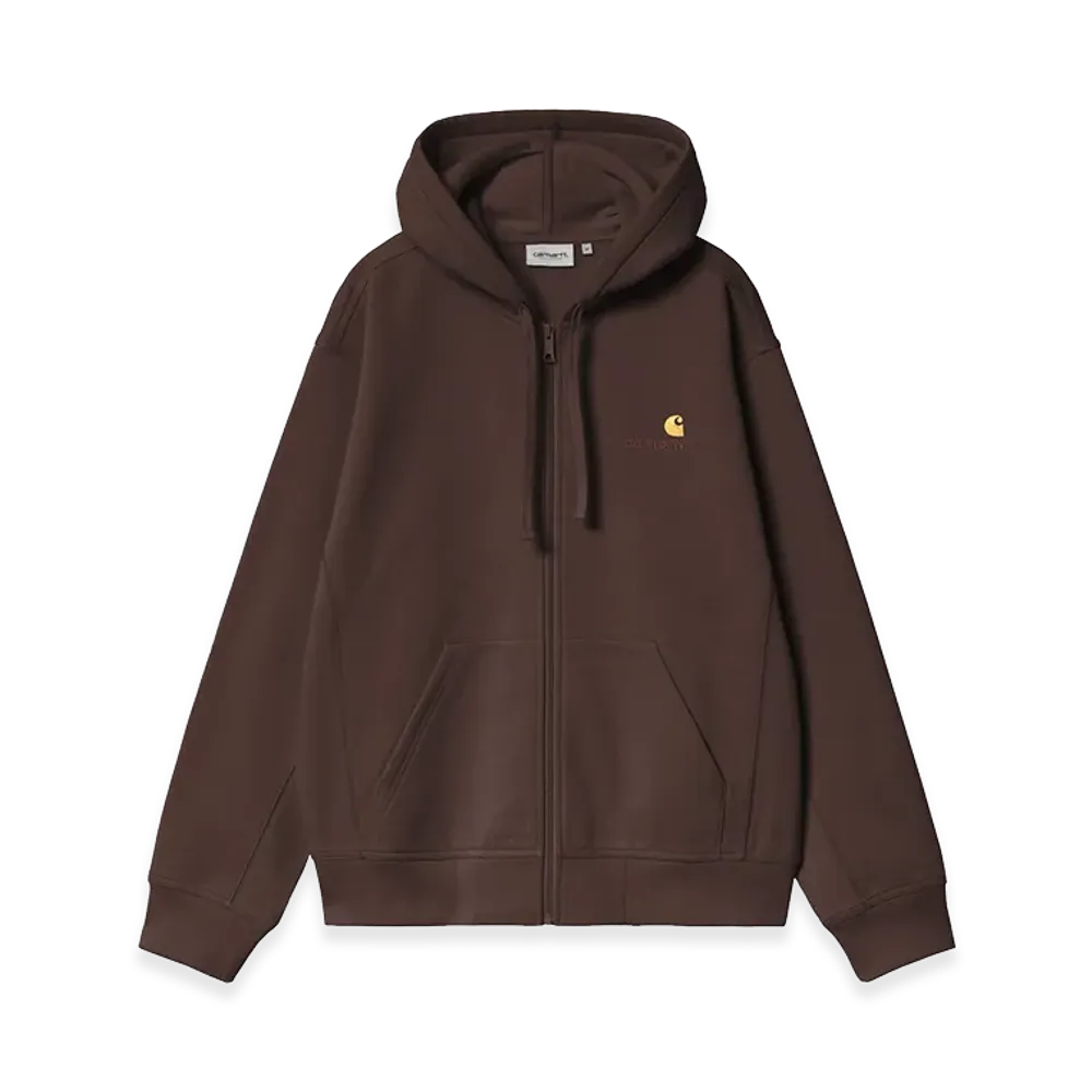 Carhartt WIP Hooded American Script Jacket "Palisander"