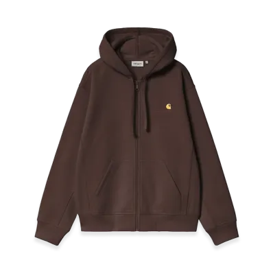 Carhartt WIP Hooded American Script Jacket "Palisander"