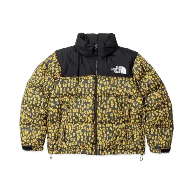 The North Face Novelty Short Nuptse Jacket "Leopard"