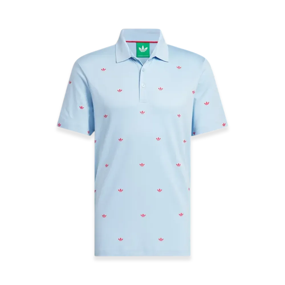 adidas Originals Golf Monogram Short-Sleeve Shirt "Clear Sky"