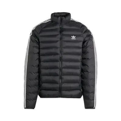 adidas Padded Stand Collar Puffer Jacket "Black"