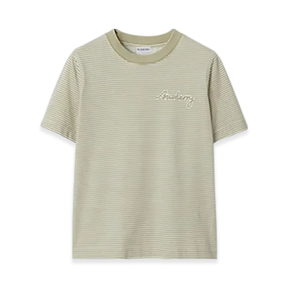 Burberry Stripe Cotton T-shirt "Skylark"