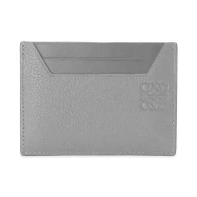 LOEWE Plain Cardholder In Soft Grained Calfskin "Anthracite"