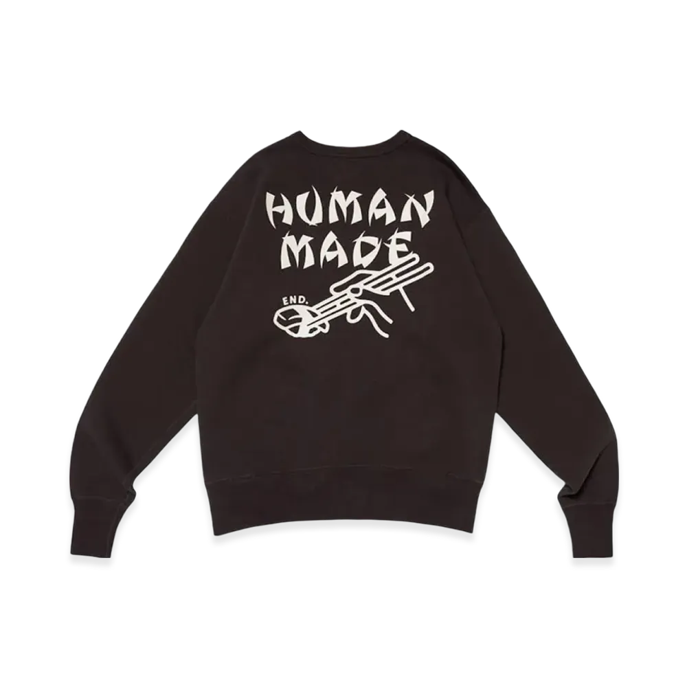 HUMAN MADE x END. Sushi Sweatshirt "Black"