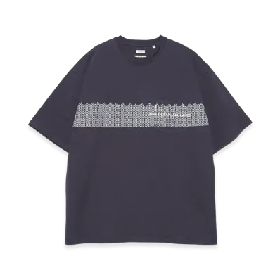 nanamica OOAL Graphic Pocket Tee "VintageNavy"