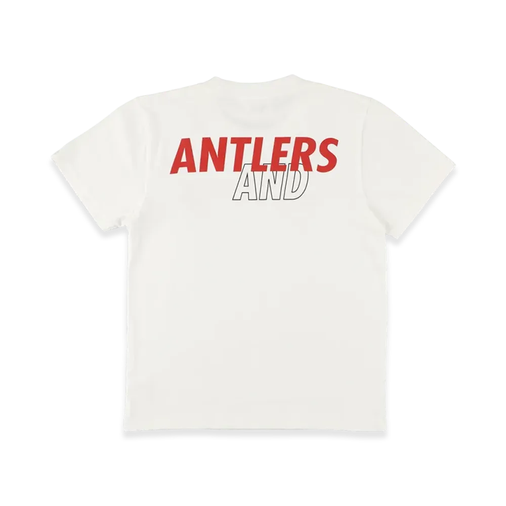 WIND AND SEA x J.LEAGUE ANTLERS S/S Tee "White"