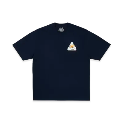PALACE JAMSIL Seoul 3 Lotte Tri-Ferg T-Shirt "Navy"