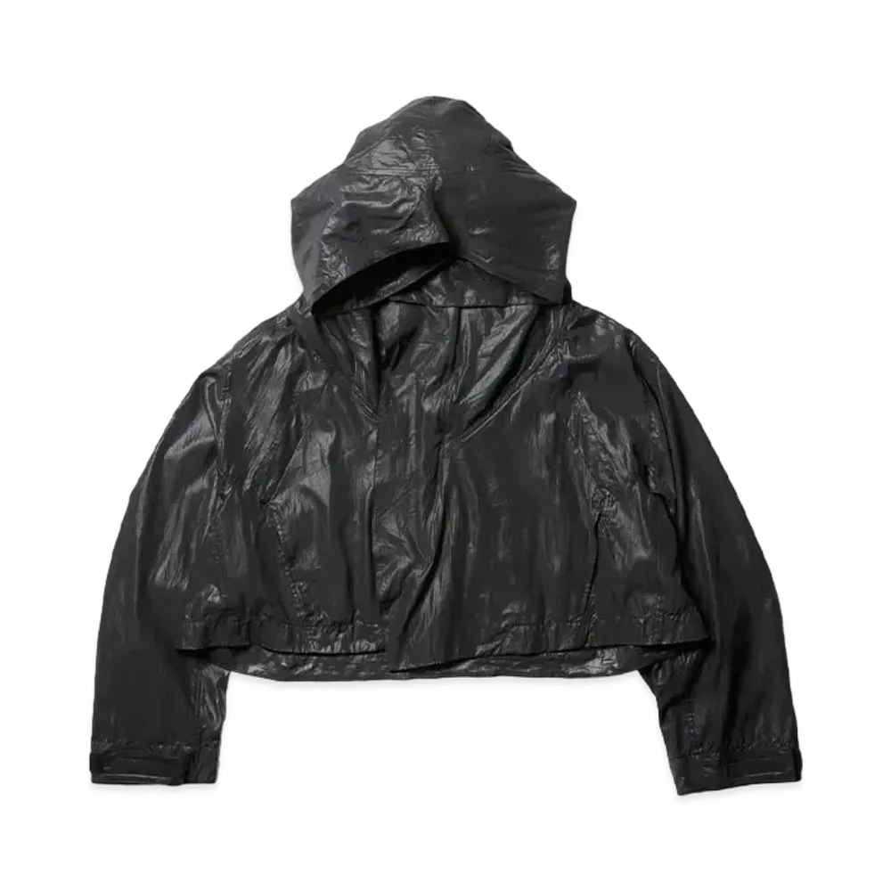 JULIUS Prism Hooded Blouson "Black"
