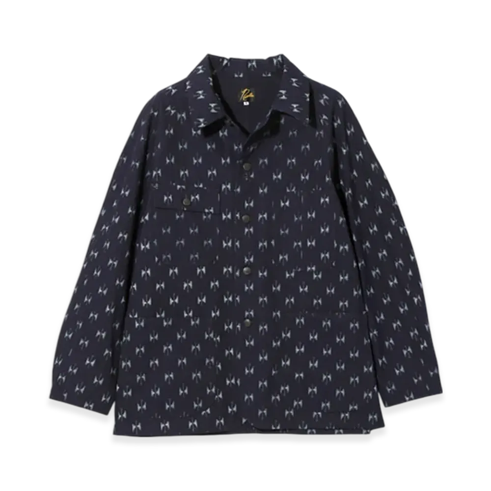 NEEDLES Coverall - 9oz Pt. Indigo Kasuri "Black"