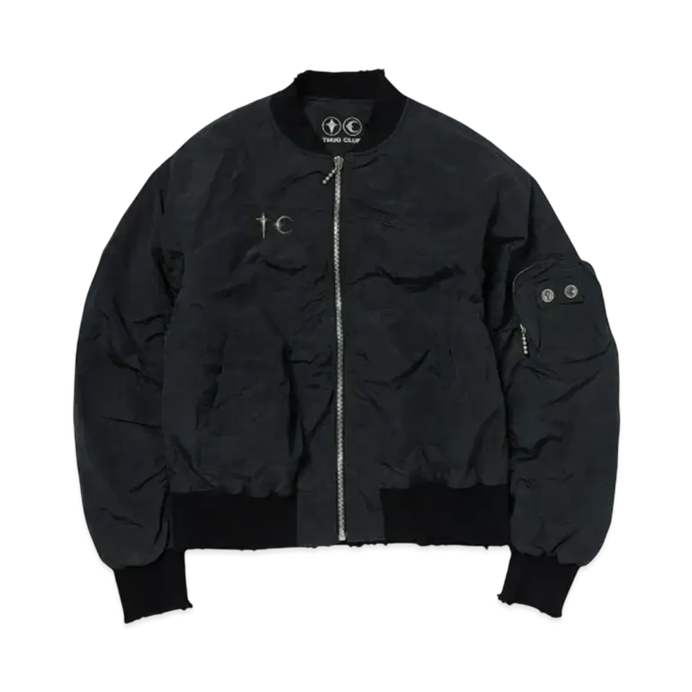 THUG CLUB Scarred Tango Charlie Bomber "Black"