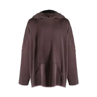 doublet Animal Pattern Sweat Parker "Brown"