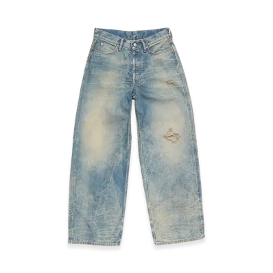 Acne Studios Loose Fit Jeans - 1981 Regular "Mid Blue"