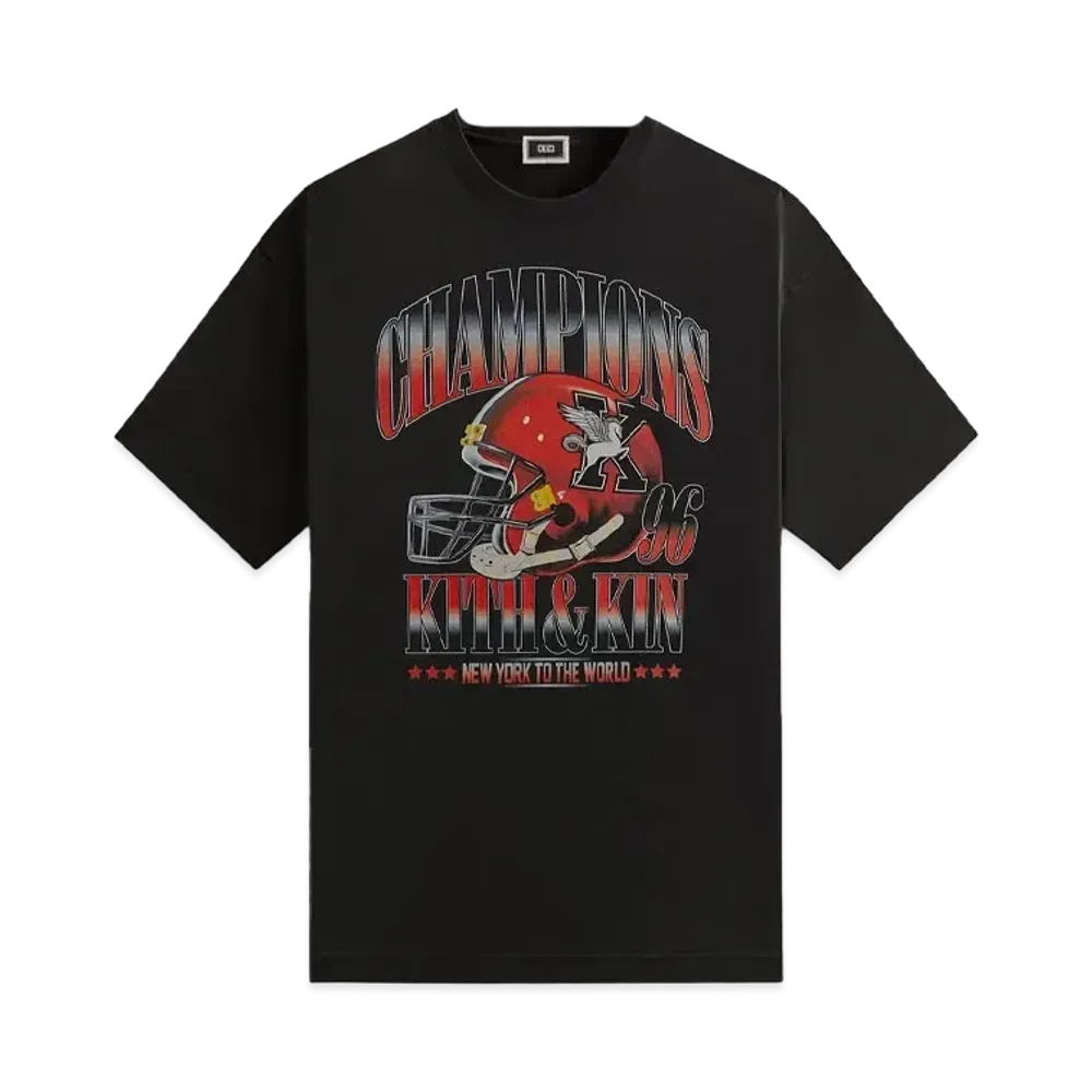 Kith & Kin Champions 1996 Vintage Tee "Black"