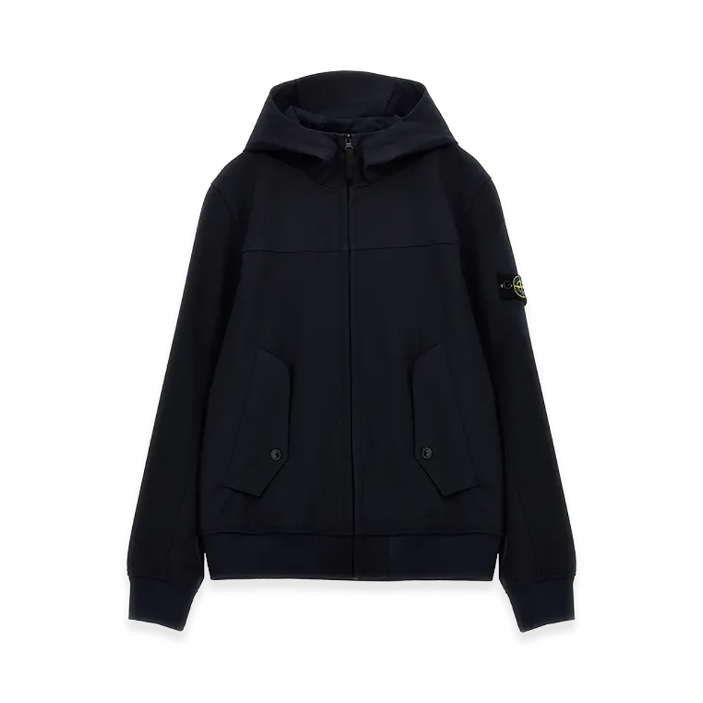 Stone Island Kids 'Light Soft Shell-R E.Dye Technology' Jacket "Blue"