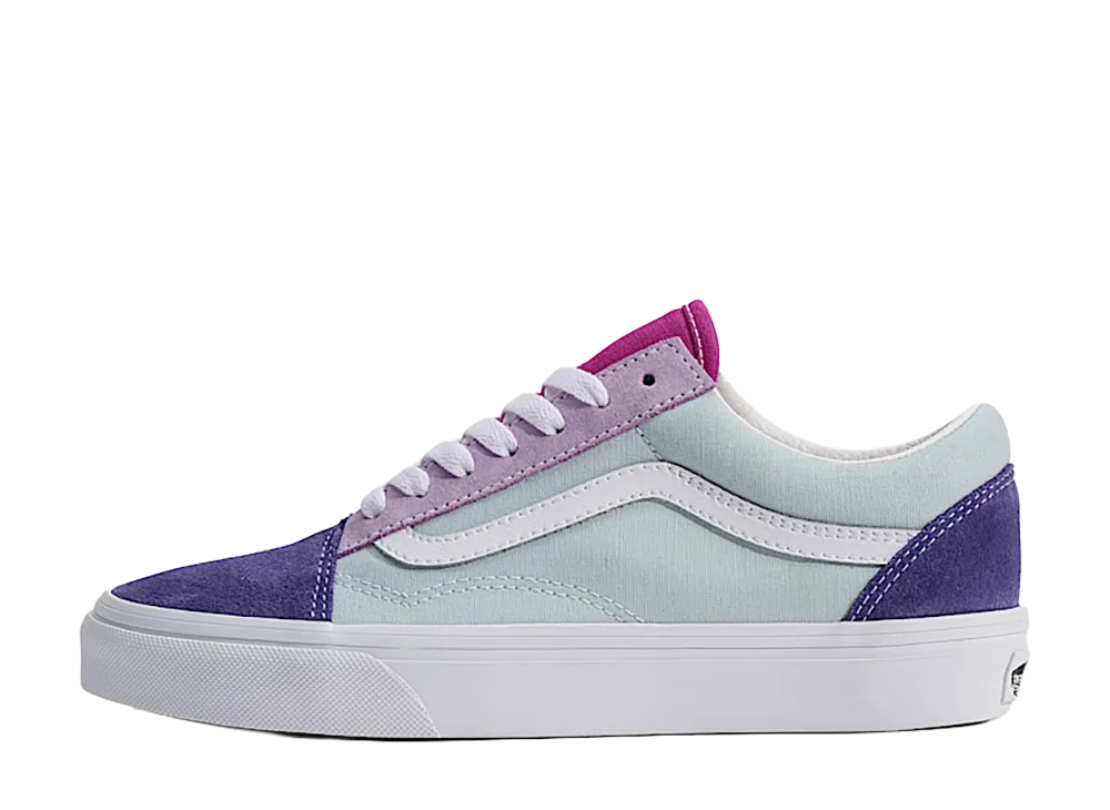 Vans Old Skool "Color Block Light Purple/Blues"
