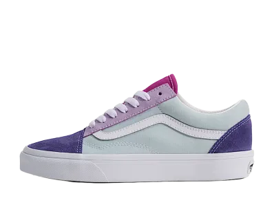 Vans Old Skool "Color Block Light Purple/Blues"