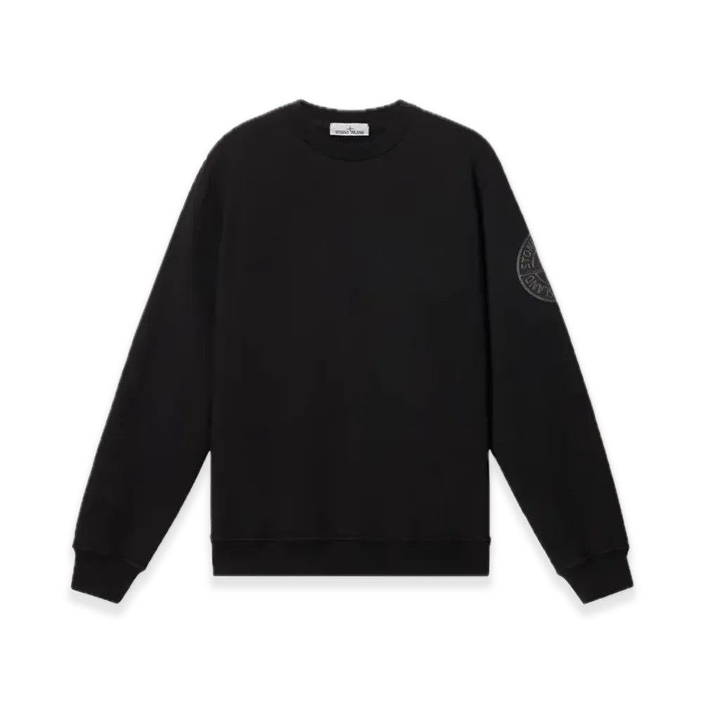 Stone Island 6100026 Cotton Fleece "Black"