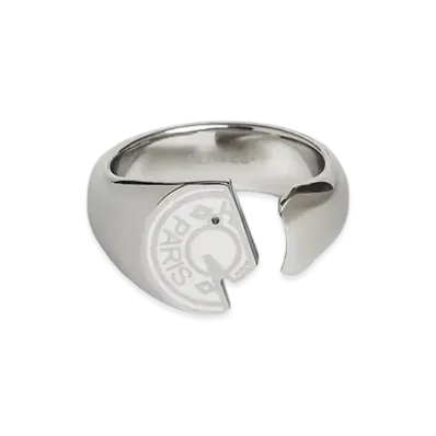 Hermes Carrousel Ring "Craie"