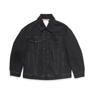 Acne Studios Denim Jacket Oversized Unisex Fit "Black"