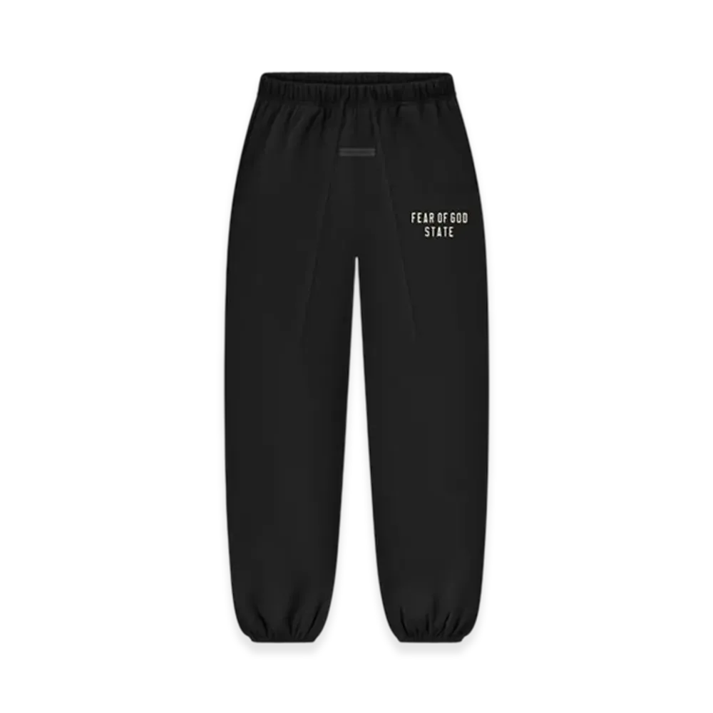 FEAR OF GOD ESSENTIALS Women's Classic Fleece Sweatpant "Jet Black"