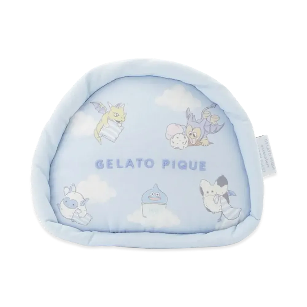 GELATO PIQUE x DRAGON QUEST Allover Pattern Pouch "Blue"