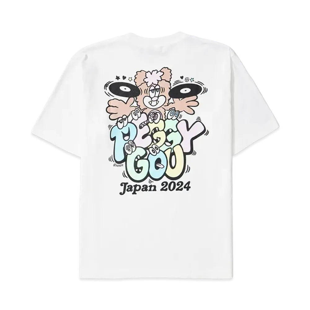 VERDY x PEGGY GOODS T-Shirt "White" (Japan 2024)