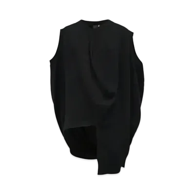 ANREALAGE Ball Knit Vest "Black"