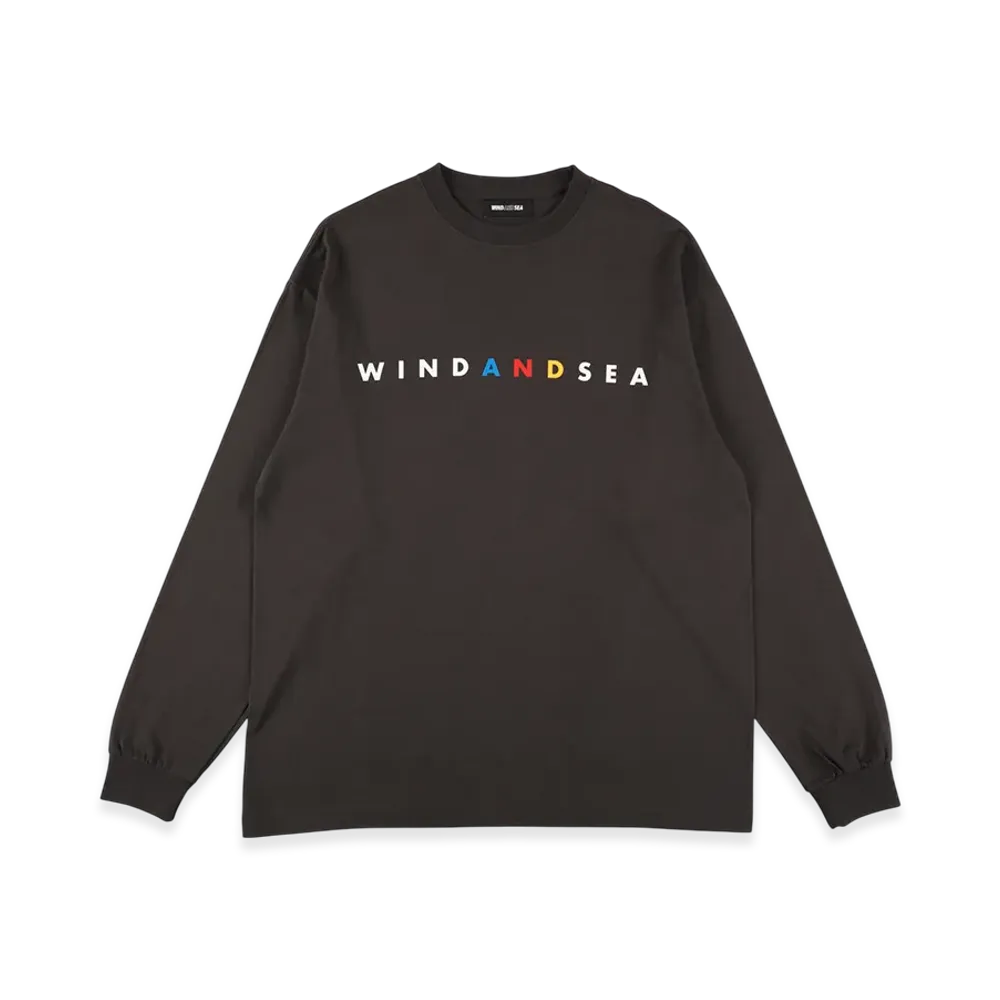 WIND AND SEA Mickey LS Tee "Black"