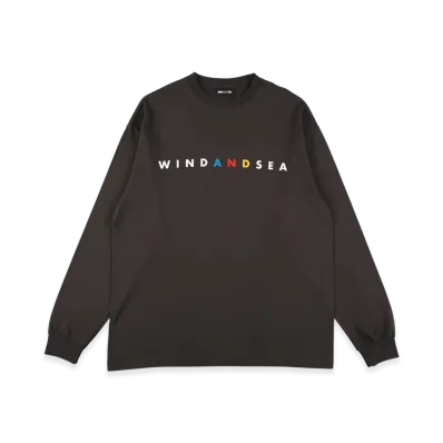 WIND AND SEA Mickey LS Tee "Black"