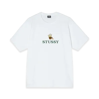 Stussy Crowned Tee "White"